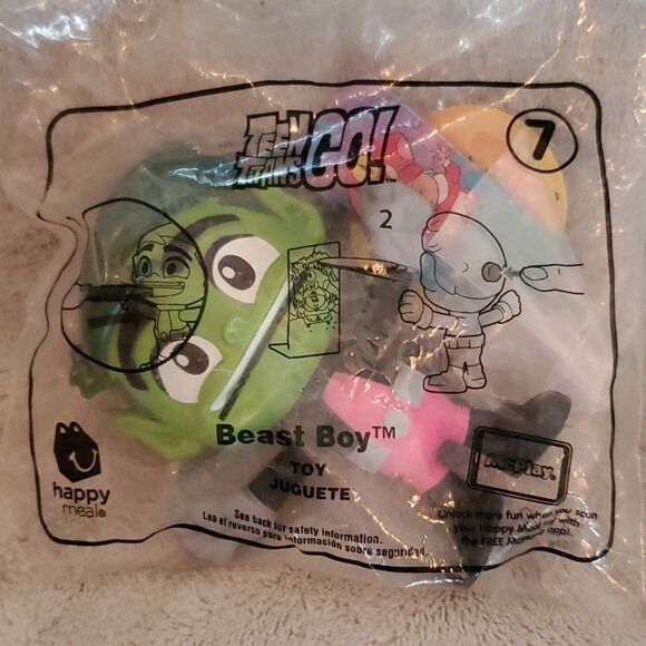 NIP McDonalds 2019 Teen Titans Go! Beast Boy Toy - Picture 1 of 2